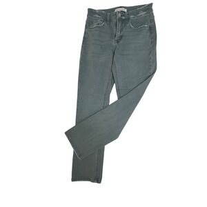 Flying Monkey Distressed Skinny Jeans Stretch Denim Blue/Gray Wash Size 25P